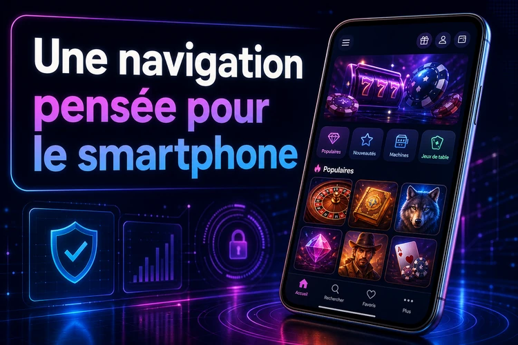 Une navigation pensée pour le smartphone