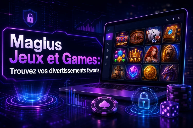 Magius Jeux et Games: Trouvez vos divertissements favoris en un clic