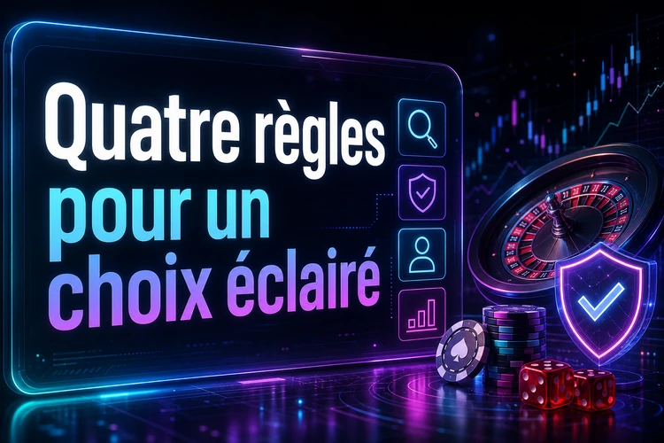 Quatre règles pour un choix éclairé