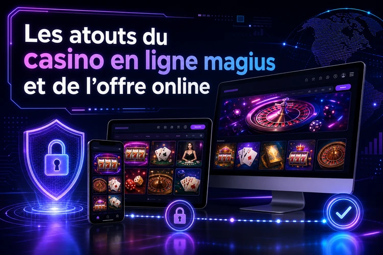 Les atouts du casino en ligne magius et de l'offre online